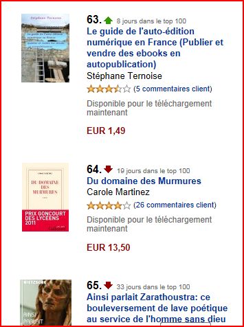  photo 8 eme jour dans le top 100