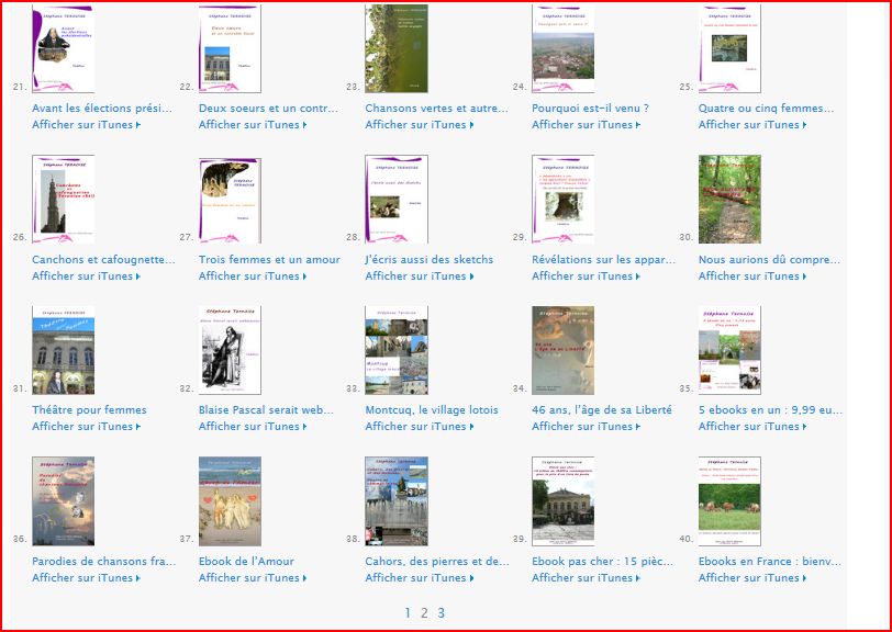  photo suite catalogue Stphane Ternoise sur Itunes