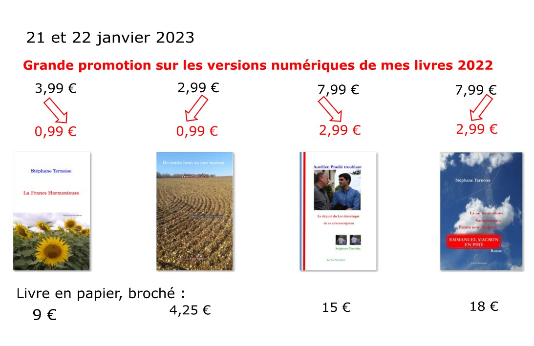  photo 21 et 22 janvier 2023 les Livres de Ternoise 2022 en trs grande promotion format ebook  