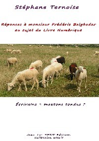 Rponses  monsieur Frdric Beigbeder au sujet du Livre Numrique crivains = moutons tondus